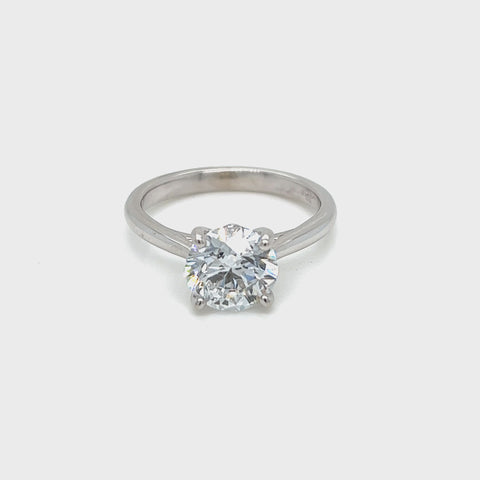 2.00ct lab created diamond - 18k – Brancier Jewellers